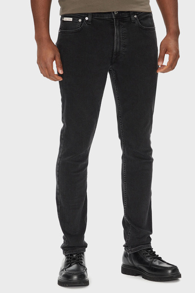 Calvin Klein Pamuklu Skinny Fit Normal Bel Dar Paça Jeans LV04RB722G846 Erkek KOT PANTOLON LV04RB722