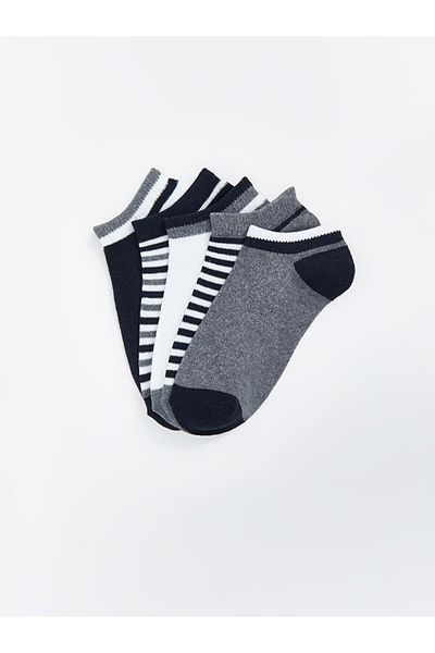 LC Waikiki Striped Boy's Booties Socks 5 Pack (S5)