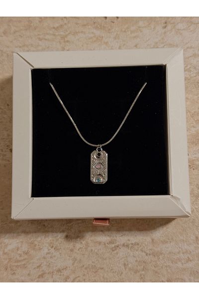 luxyansımalar Steel Necklace