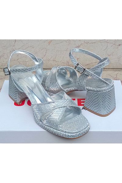 uğurtek Platform Sole Thick Heel Low Heel Evening Dress Women's Shoes
