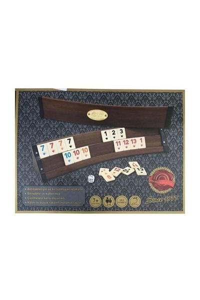 Star Okey 101 Oval Wooden Okey Set 1010839