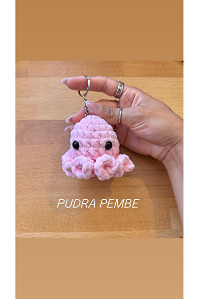vikivin bebe Breloc/accesoriu pentru geantă din pluș colorat, lucrat manual -...