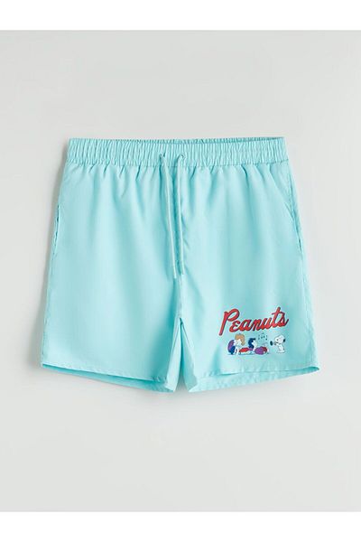 LC Waikiki XSIDE Pantaloni scurti de baie pentru bărbați cu imprimeu Snoopy