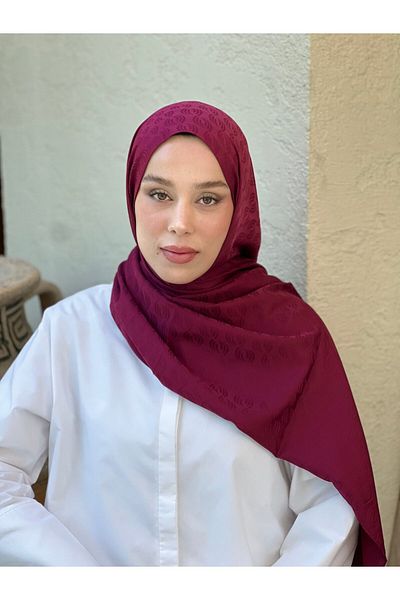 Modakaşmir Silky Jacquard Series Echo Pattern Shawl