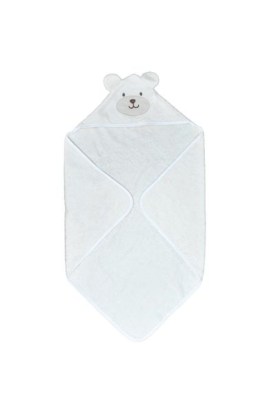 Miespiga 100% Cotton Teddy Bear Towel Swaddle Beige (75X75 cm)