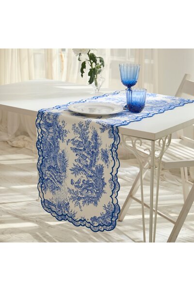 Giqu Home Toile de Jouy Runner