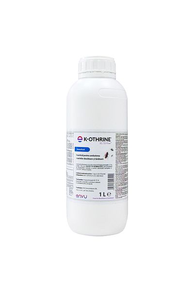 envu Insecticid impotriva insectelor zburatoare si taratoare K-Othrine SC 7.5 FLOW 1 L
