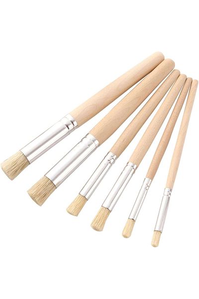 Art Tone Stencil Brush Set 6 Pack 8002B