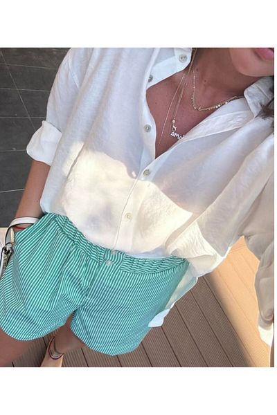 SHOP MY New Model Shirt with Side Slits