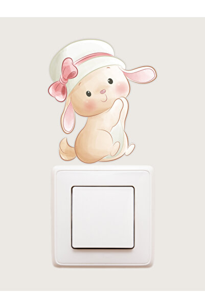 papermoods Sevimli Tavşan Priz Sticker