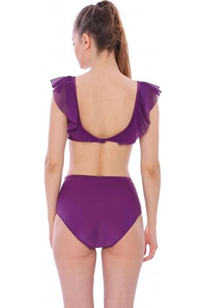 Markahit Νέο μπικίνι Argisa Straight Ruffle ψηλόμεσο