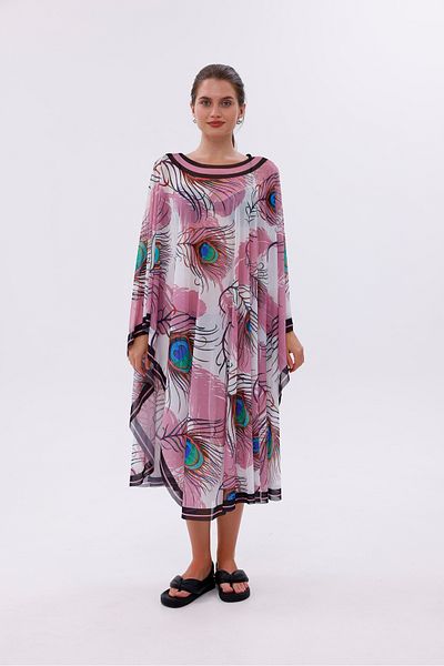 tarzınısec Kimono Long Pareo - Aegean Model 240X135 cm