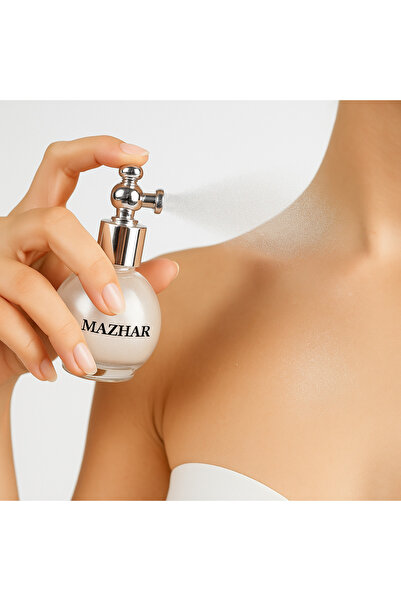 mazhar silver Glitter Çok Amaçlı Yüz ve Vücut Işıltılı Toz Sim Spreyi