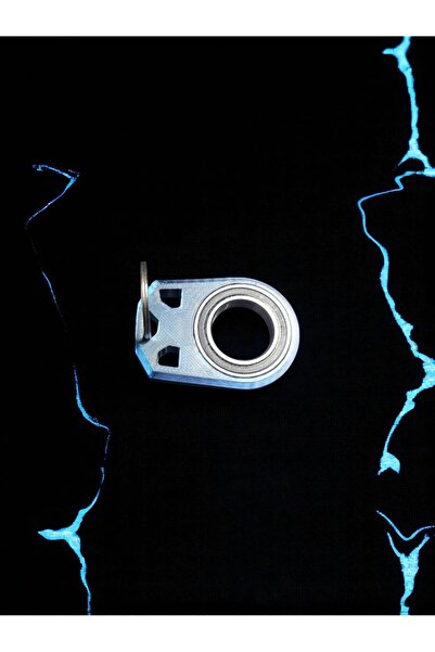 ALFA3D 6804-2RS سلسلة مفاتيح كيرامبيت ثلاثية الأبعاد باللونين الأسود والأزرق |   تصميم فاخر (حجم كبير)