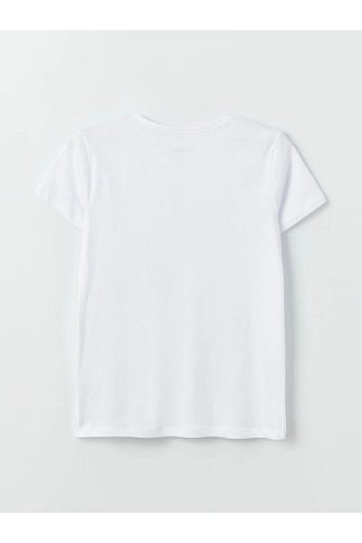 LC Waikiki Tricou de bază cu mânecă scurtă pentru fată