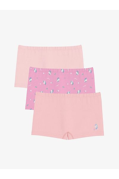 LC Waikiki Boxer για κορίτσια με στάμπα 3 τεμαχίων
