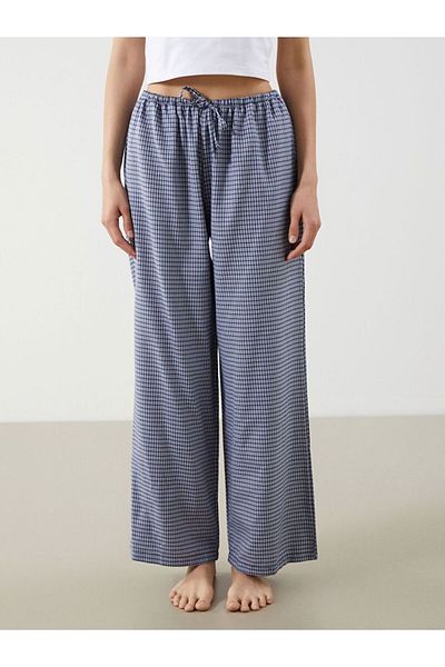 LC Waikiki Lcw Dream Women's Plaid Pajama Bottoms with Elastic Waist