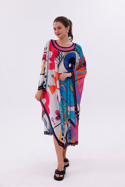 tarzınısec Kimono Long Pareo - Fethiye Model 240X135 cm