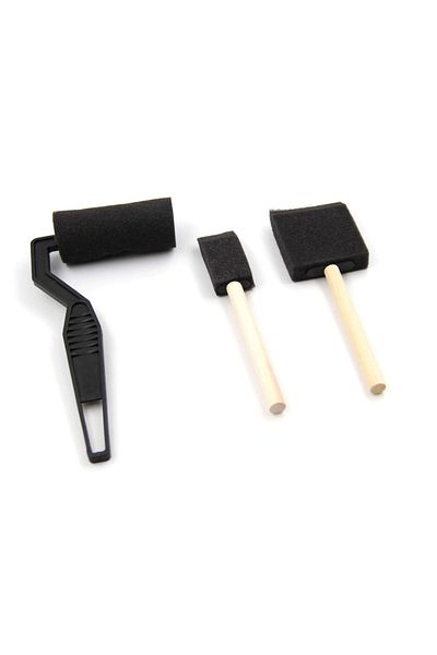 Art Tone Sponge Brush Set 3 Pack