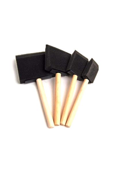 Art Tone Sponge Brush Set 4 Pack