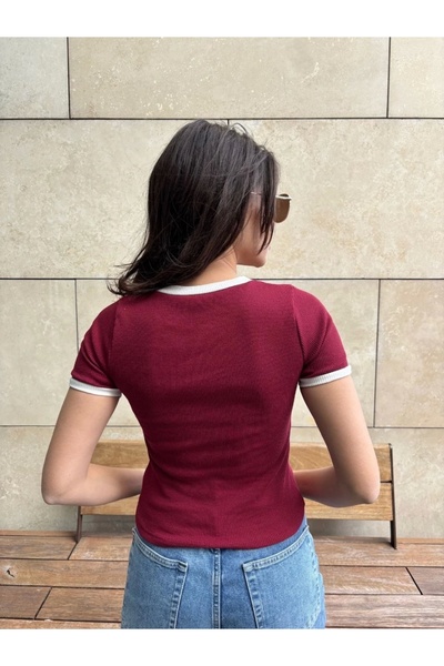 KAZAX Blouse with Piping