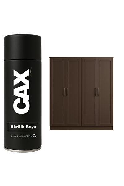 caxcolors DEMİR&AHŞAP&PLASTİK DOLAP BOYASI ÖZEL YAPIM AKRİLİK SPREY BOYA 400 ML