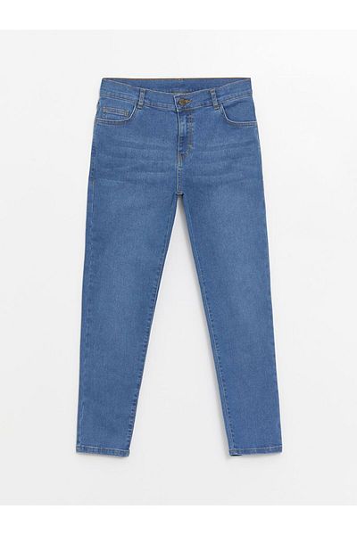 LC Waikiki Lcw Kids Boy's Jeans Trousers with Adjustable Elastic Waist