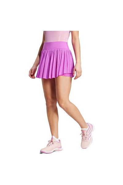 adidas Plisovaná sukně Aeroready Skirt Pro růžová, fialová, dámská