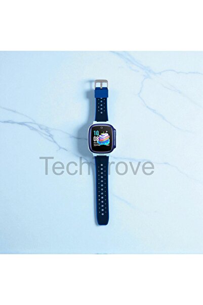 TechTrove Huawei GT4 41mm 18mm Kordon Çocuklara Özel Silikon Strap Kayış