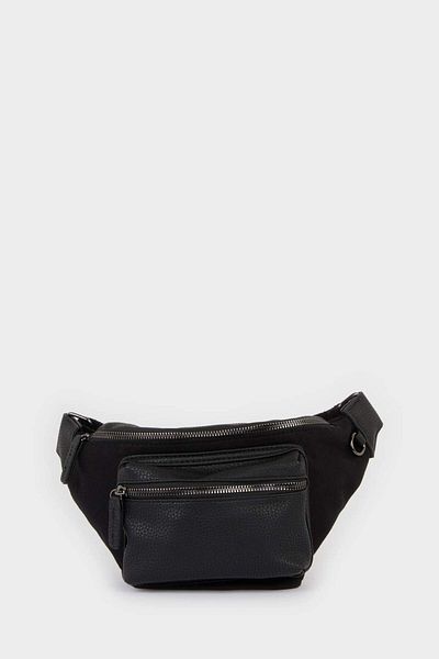 DeFacto Men's Canvas Waist Bag F6444Axns