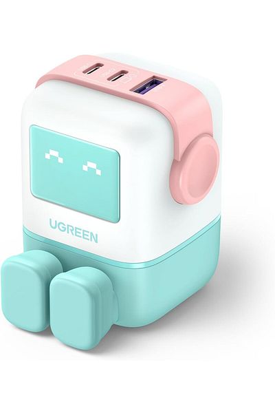 Ugreen UNO 65W USB C Charger 3-Port Nexode 65W GaN