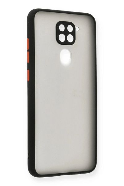 CepteToptan حافظة هاتف Xiaomi Redmi Note 9 من السيليكون مونتريال - أسود - MKİ1363-5577