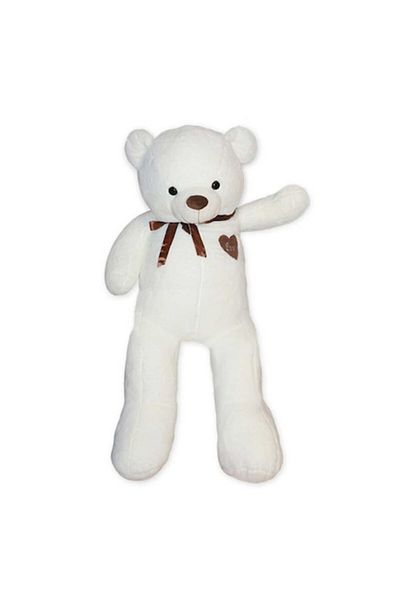E EFRALL Giant Teddy Bear "love", 150 Cm, White