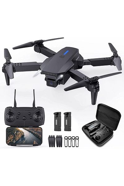 Cyber Mini Drone With Single Camera Foldable Drone With Carrying Case,