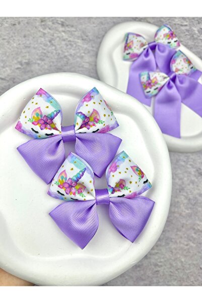 Toka Sepetim Unicornlu Kurdele Fiyonk Toka 1 Çift