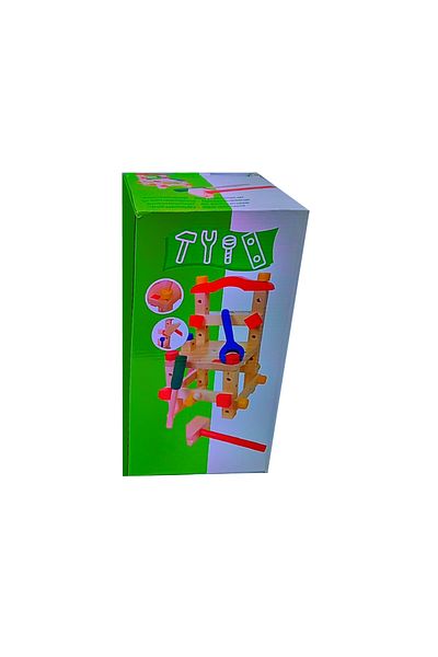 rexa Wooden DIY Build-a-Chair Tool Set | STEM Assembly Toy for Ages 3+