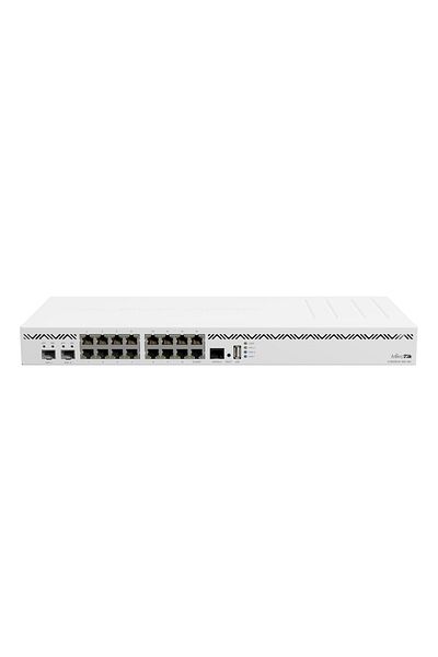 MIKROTIK Cloud Core Router CCR2004-16G-2S+, 2x10G SFP+ ports, 16x Gigabit LAN ports