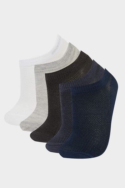 DeFacto Boy's 5-Pack Cotton Booties Socks