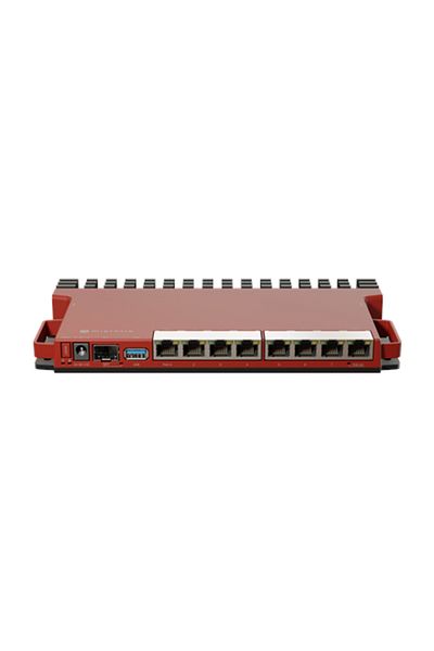 MIKROTIK Router Gigabit L009UiGS-RM, 8 porturi LAN