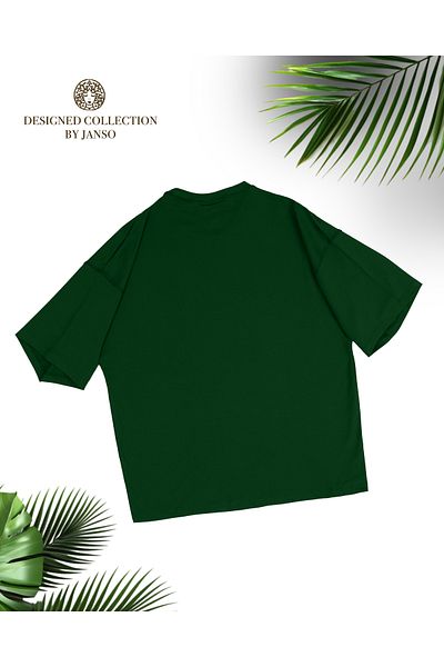 JANSO GROUP -Women's Cotton Printed Elephant Short Sleeve Tshirt Oversize Big Size