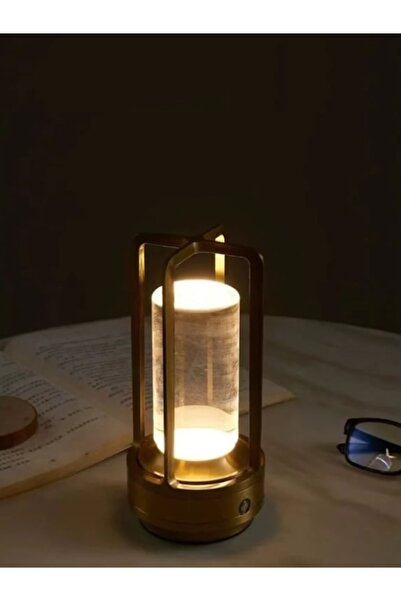 Cata ŞARJLI MASA LAMBASI, VEGAS, AMBER IŞIK, DOKUNMATİK, DİMMERLİ, 1800 mAH, ...