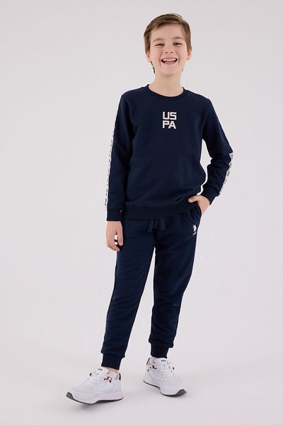 U.S. Polo Assn. Licensed Boys' Bottom Top 2 Piece Tracksuit Set