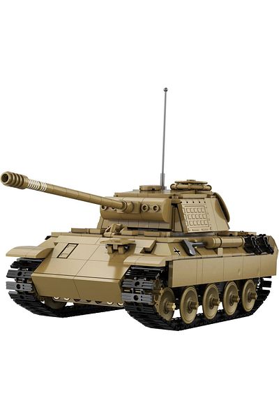 cada Master C61073W Building Block Tank - Panther Tank 1943