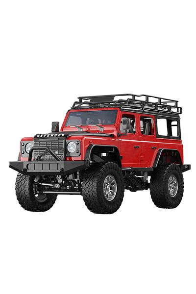 DOUBLE EAGLE Remote control car Land Rover D110 1:14 scale red