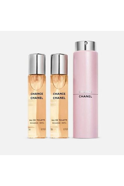 Chanel Chance Set, Eau de Toilette, Women 3 x 20 ml, Refills