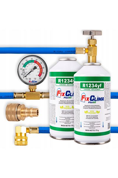FixCla KIT DE UMPLERE AER CONDIȚIONAT CU AGENT FRIGORIFIC R1234YF