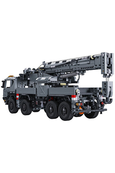 cada Military truck with crane made of building blocks C61507W, 2686 pieces