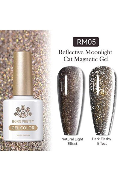 Born Pretty Moonlight Reflective Cat Magnetic Gel/Ay Işıltısı Reflective Kedi...