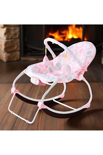 rexa كرسي هزاز للأطفال من جونيورز مينجو ميدو - مقعد مريح ومهدئ للأطفال (70 × ...