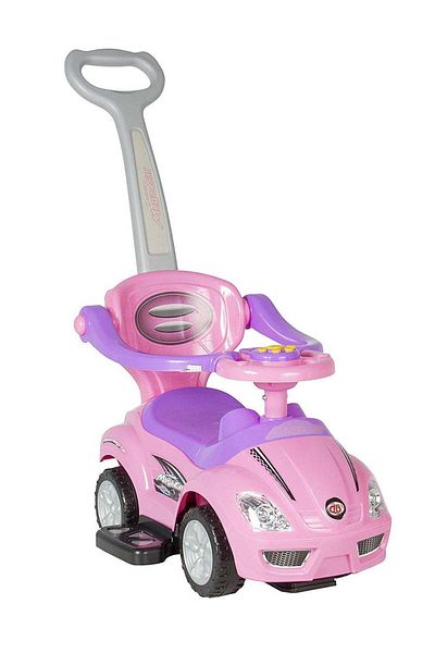 Factual Toys 3 IN 1 MEGA CAR PUSHER CAR - PINK